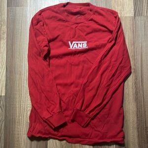Vans classic fit long sleeve shirt